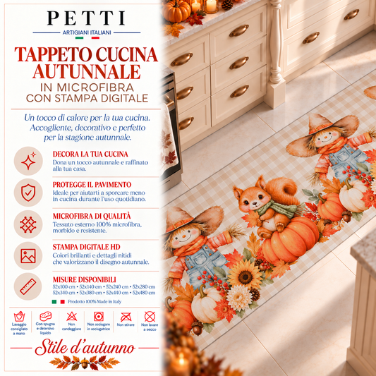 Tappeto Cucina Antiscivolo Passatoia Cucina lavabile, Cucina October