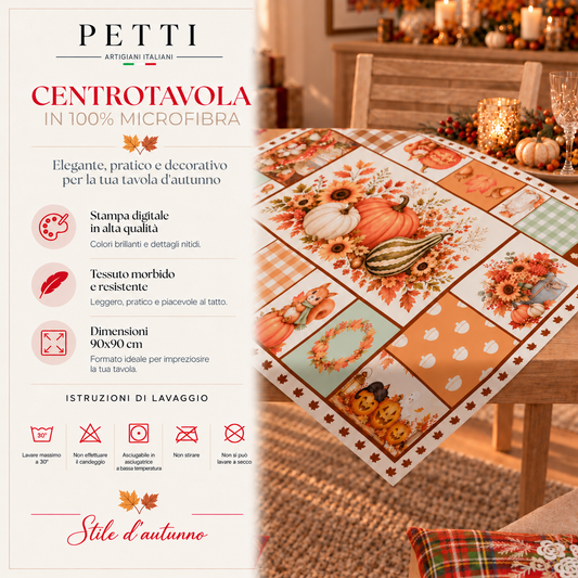 Centrotavola Moderno Cucina in Stampa Digitale Autumn