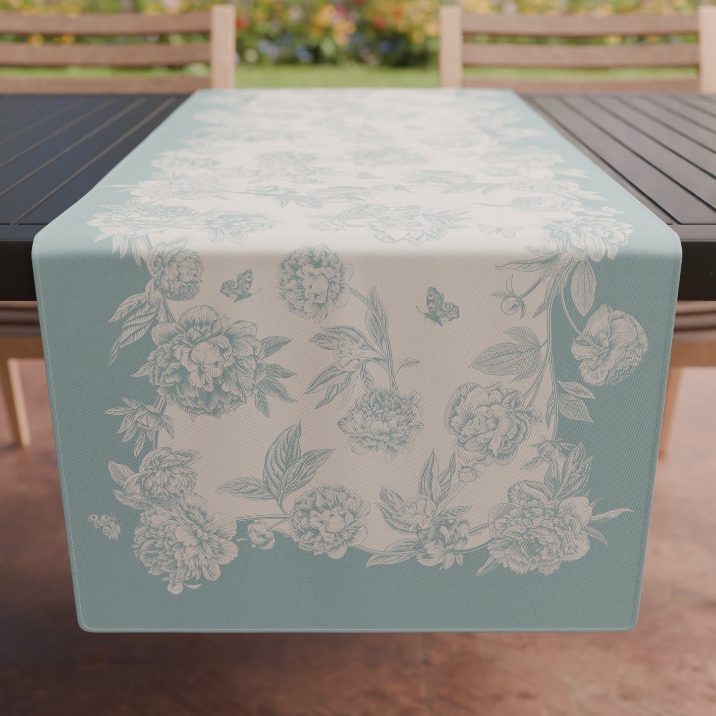 Promo Cucina Peonie Tiffany Tovaglia in Stampa Digitale + Tovaglia Trasparente + Runner in Omaggio