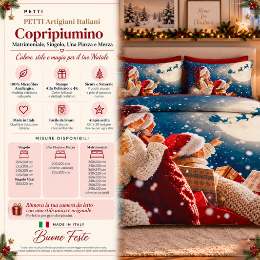 Copripiumini in Stampa Digitale Natalizi 25 Xmas 20