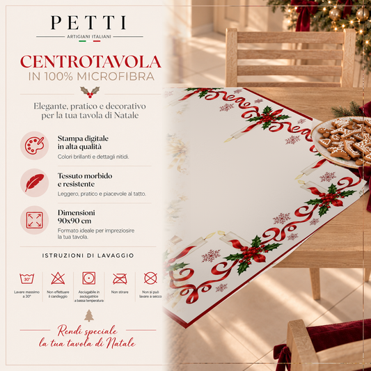 Centrotavola Natalizio per Cucina in Stampa Digitale Incanto