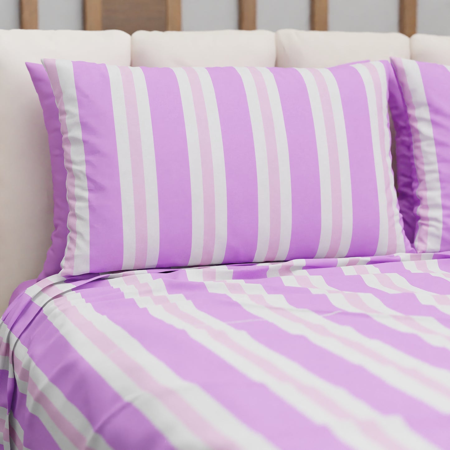 Copriletto Estivo, Coperta Leggera, con Federe Righe 17