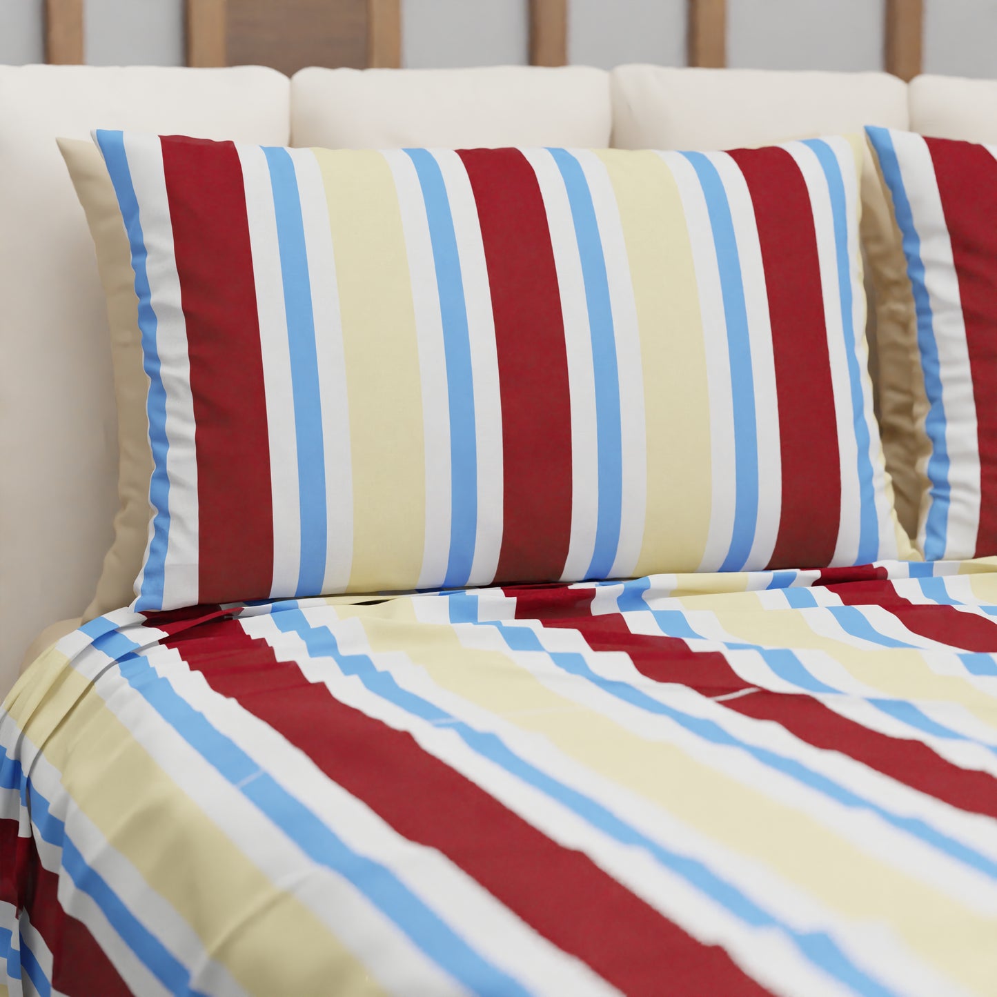 Copriletto Estivo, Coperta Leggera, con Federe Mille Righe 20