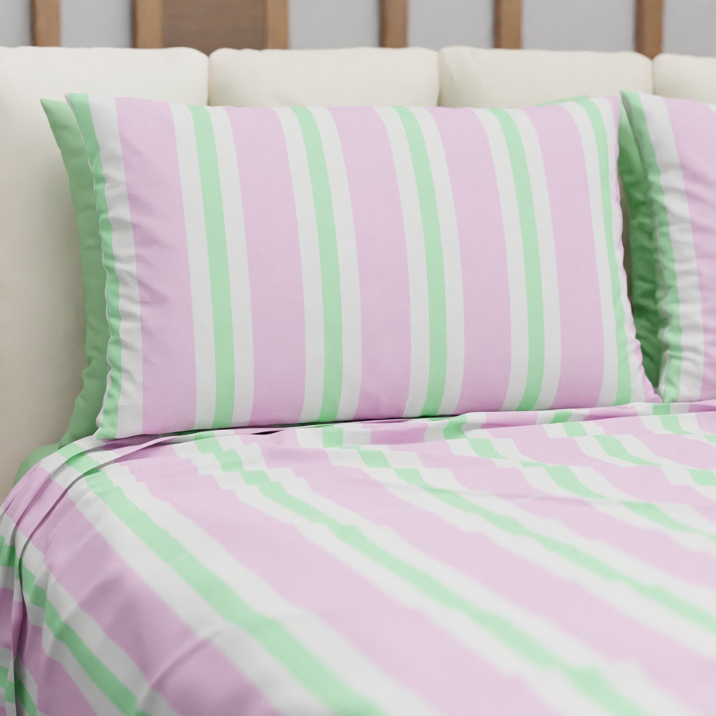 Copriletto Estivo, Coperta Leggera, con Federe Mille Righe 15