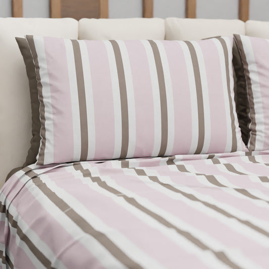 Copriletto Estivo, Coperta Leggera, con Federe Mille Righe 28