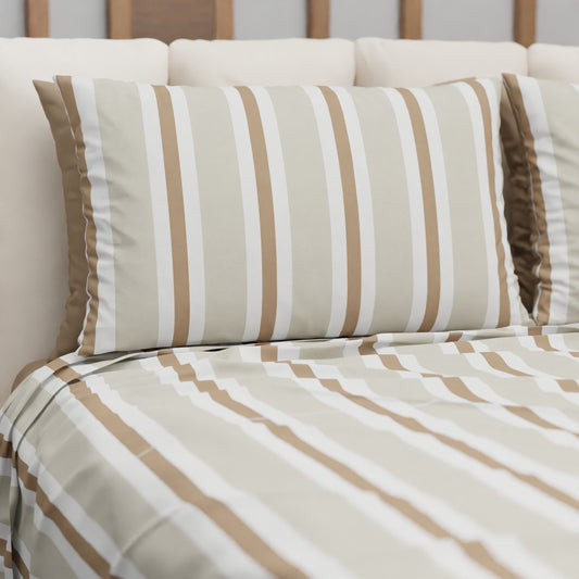 Copriletto Estivo, Coperta Leggera, con Federe Mille Righe 30