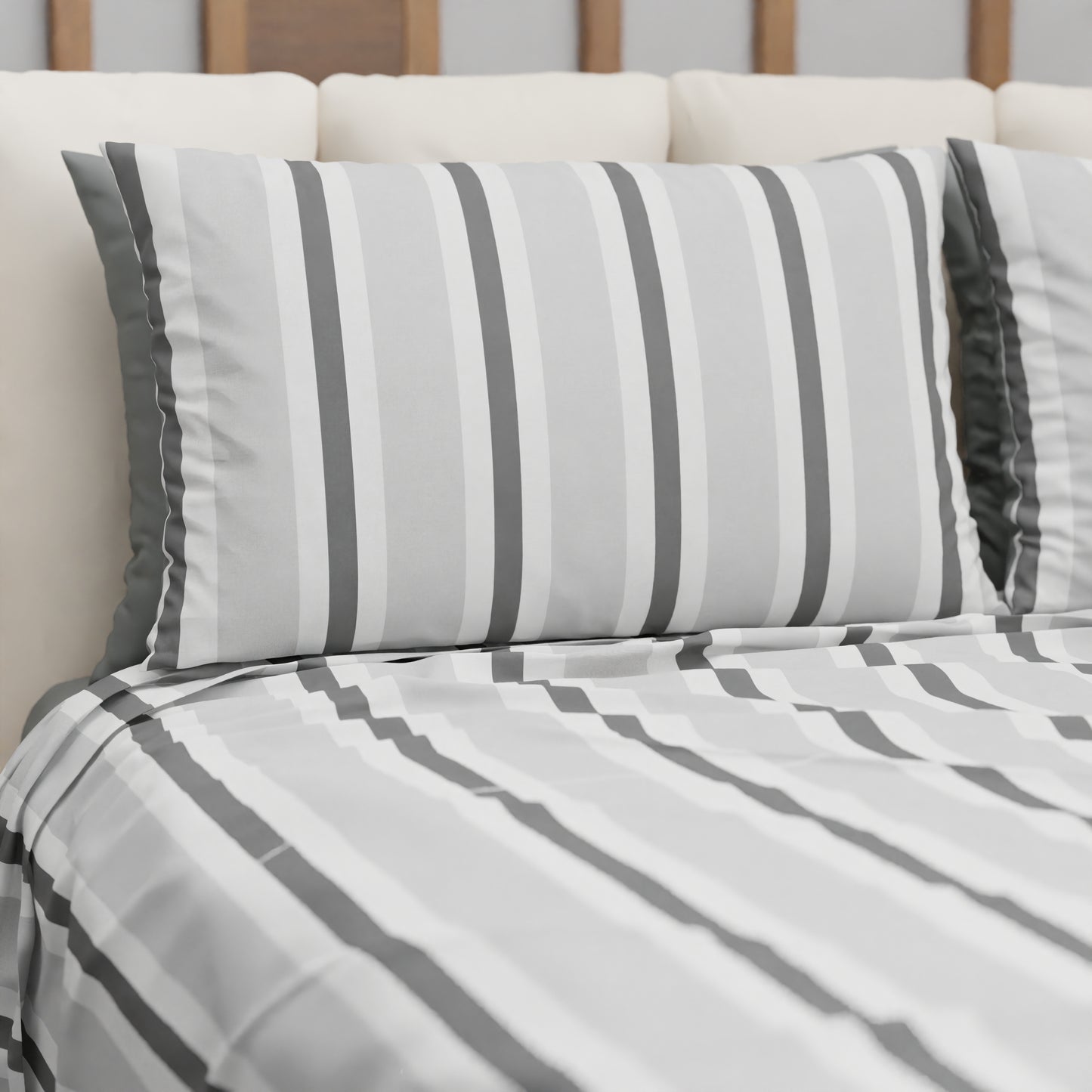 Copriletto Estivo, Coperta Leggera, con Federe Mille Righe 32