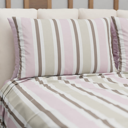 Copriletto Estivo, Coperta Leggera, con Federe Mille Righe 34