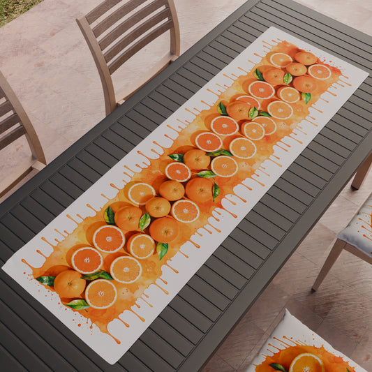 Runner Tavola, Tovaglia Runner, Runner Cucina Fruit - Arancia