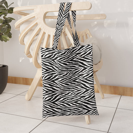 Borsa Shopper Donna, Borsa Spesa Riutilizzabile, Borsa Tote, Zebra