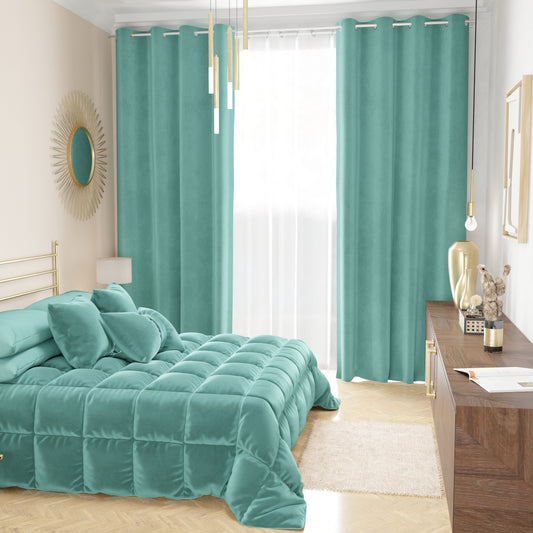 Trapunta, Trapunta Invernale Double Face in Morbido e Caldo Velluto Tiffany