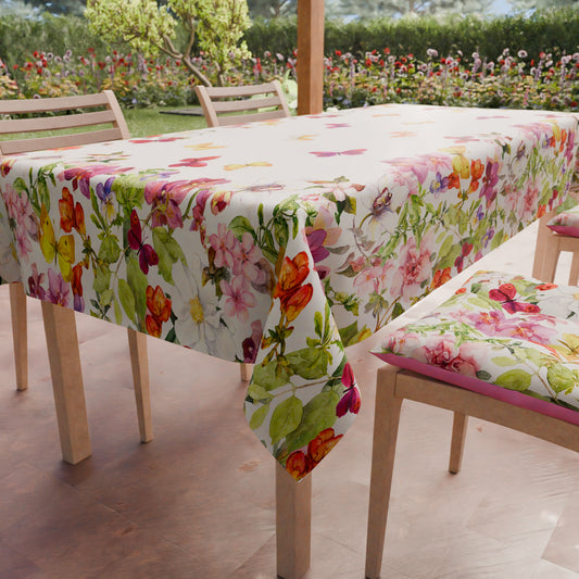 Tovaglia Antimacchia Farfalle Stampa Digitale 4K Made in Italy | PETTI Artigiani Italiani