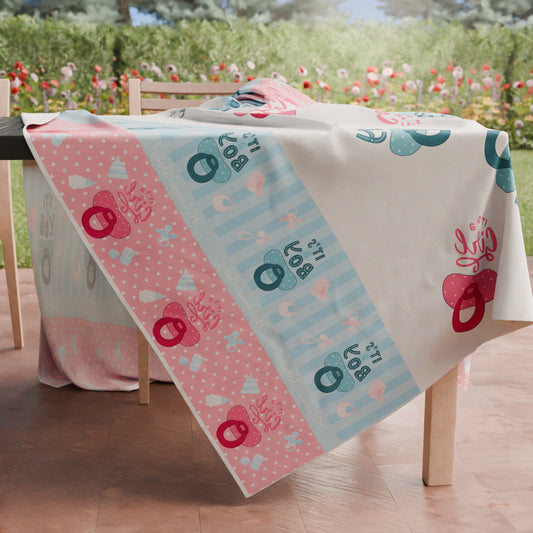 Tovaglia da tavola Antimacchia, Copritavolo da Cucina, Baby Shower
