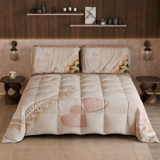 Piumone, Trapunta Matrimoniale, Singola, Piazza e Mezza Shabby 319