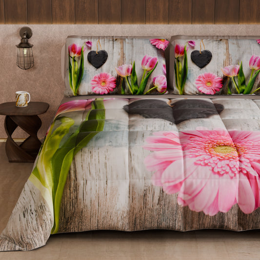 Piumone, Trapunta Matrimoniale, Singola, Piazza e Mezza Shabby 330