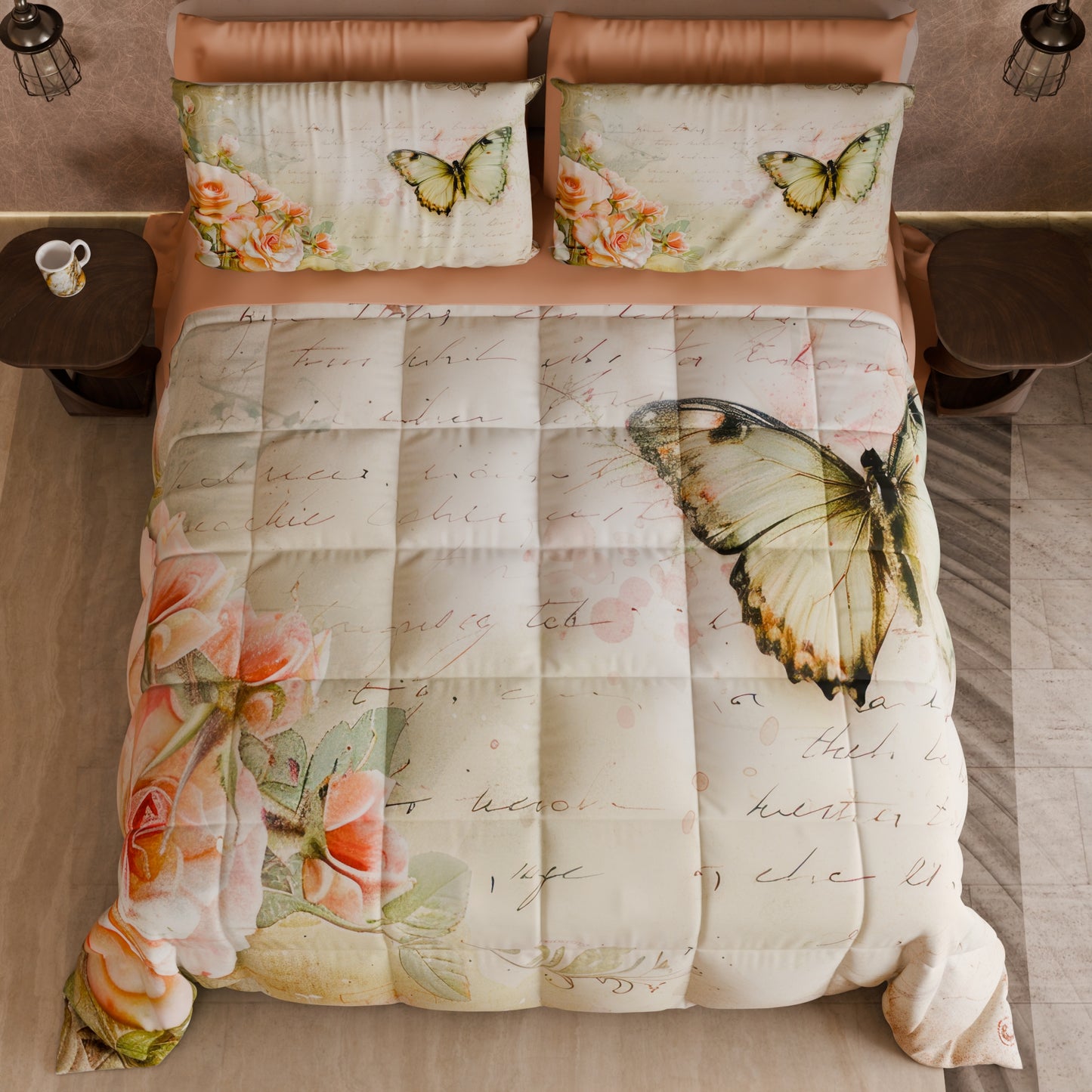 Piumone, Trapunta Matrimoniale, Singola, Piazza e Mezza Shabby 336