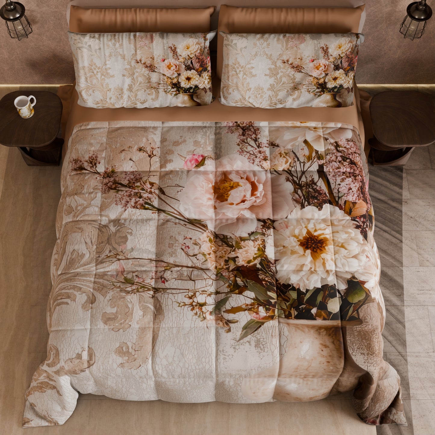 Piumone, Trapunta Matrimoniale, Singola, Piazza e Mezza Shabby 341