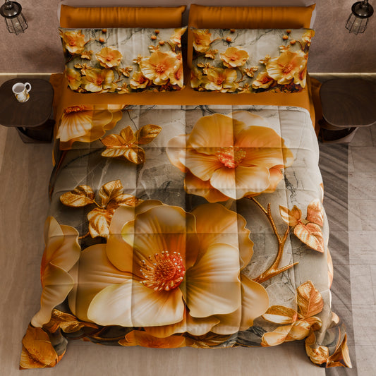 Couette, Couverture Double, Simple, Une Place et Demi Florale 06-17