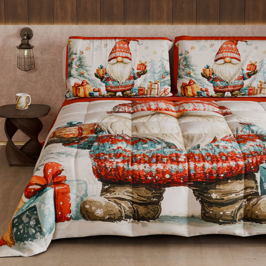 Trapunta Natalizia Matrimoniale Singola Made in Italy Xmas 19 | PETTI Artigiani Italiani