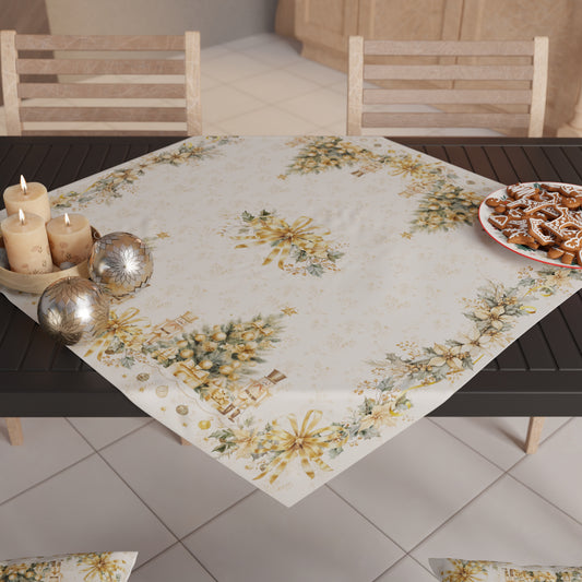 Centrotavola Natalizio per Cucina in Stampa Digitale Xmas Gold