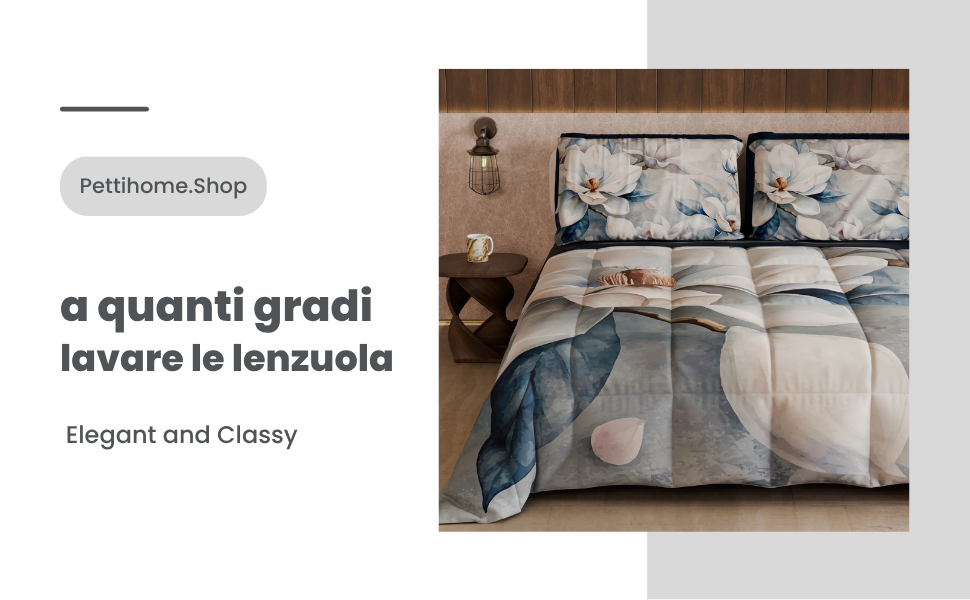 a quanti gradi lavare le lenzuola