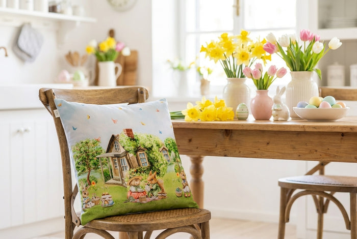 Cuscini per Sedie Pasqua e Primavera — 19 Fantasie Set 6