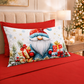 Lenzuola Natalizie in Cotone, Completo Letto con Federe in Stampa Digitale 25 Xmas 14