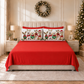 Lenzuola Natalizie in Cotone, Completo Letto con Federe in Stampa Digitale 25 Xmas 9