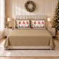 Lenzuola Natalizie in Cotone, Completo Letto con Federe in Stampa Digitale Gnomo 03