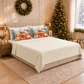 Lenzuola Natalizie in Cotone, Completo Letto con Federe in Stampa Digitale Dog