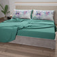 Lenzuola in Cotone, Completo Letto con Federe in Stampa Digitale Floreale 04-159