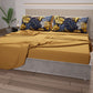 Lenzuola in Cotone, Completo Letto con Federe in Stampa Digitale Floreale 04-186