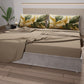 Lenzuola in Cotone, Completo Letto con Federe in Stampa Digitale Floreale 04-302