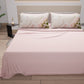 Draps en coton, Parure de lit avec taies d'oreiller en impression digitale Shabby 319