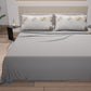 Draps en coton, Parure de lit avec taies d'oreiller en impression digitale Shabby 325