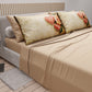 Lenzuola in Cotone, Completo Letto con Federe in Stampa Digitale Shabby 332