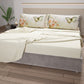 Lenzuola in Cotone, Completo Letto con Federe in Stampa Digitale Shabby 336