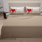 Lenzuola in Cotone, Completo Letto con Federe in Stampa Digitale Shabby 338