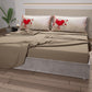 Lenzuola in Cotone, Completo Letto con Federe in Stampa Digitale Shabby 338