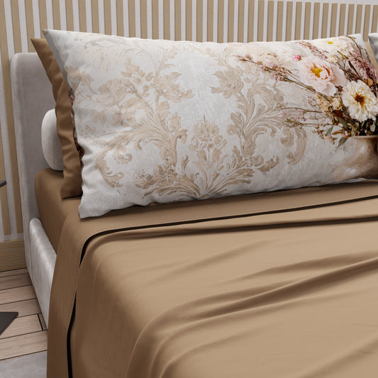 Lenzuola in Cotone, Completo Letto con Federe in Stampa Digitale Shabby 341