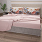 Lenzuola in Cotone, Completo Letto con Federe in Stampa Digitale Floreale 05-1