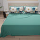 Lenzuola in Cotone, Completo Letto con Federe in Stampa Digitale Floreale 05-19