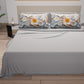 Lenzuola in Cotone, Completo Letto con Federe in Stampa Digitale Floreale 05-20