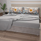 Lenzuola in Cotone, Completo Letto con Federe in Stampa Digitale Floreale 05-20