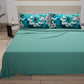 Lenzuola in Cotone, Completo Letto con Federe in Stampa Digitale Floreale 05-21