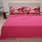 Lenzuola in Cotone, Completo Letto con Federe in Stampa Digitale Floreale 05-3