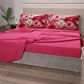Lenzuola in Cotone, Completo Letto con Federe in Stampa Digitale Floreale 05-3