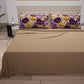 Lenzuola in Cotone, Completo Letto con Federe in Stampa Digitale Floreale 05-4