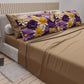 Lenzuola in Cotone, Completo Letto con Federe in Stampa Digitale Floreale 05-4
