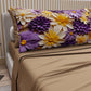Lenzuola in Cotone, Completo Letto con Federe in Stampa Digitale Floreale 05-4